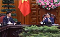 Thủ tướng Phạm Minh Chính tiếp Bộ trưởng Bộ Quốc phòng Nhật Bản